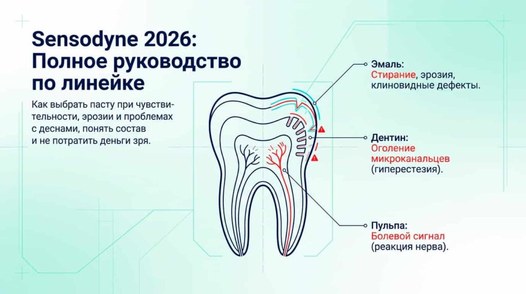 Как правильно выбрать зубную пасту Sensodyne